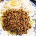 あゆちゃそママ☆'s cooksnap of when they made 冷たいうどんジャージャー麺風.