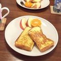 まりやん634's cooksnap of when they made 朝食☆フレンチトースト☆ハムチーズ.