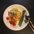 chika__25's cooksnap of when they made ベーコンと茸のオイルベースパスタ.