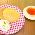 sue110's cooksnap of when they made おうちカフェ♪分厚いふわふわパンケーキ♡.