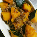 meguchunpa's cooksnap of when they made 彼に作りたい南瓜のそぼろ煮.