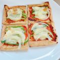 ぱんだ170071's cooksnap of when they made 糖質制限　かんたん油揚げピザ.