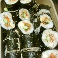 クックHIZ0F1☆'s cooksnap of when they made おうちでもキンパ☆韓国のり巻き.