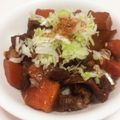 おんなのこおとこのこ's cooksnap of when they made 圧力鍋で簡単・小料理屋風の牛すじ煮込み☆.