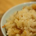 chizuruftr's cooksnap of when they made 石垣島ラー油「ごぼうの炊き込みご飯」.
