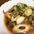 塩田ロシオ's cooksnap of when they made めっちゃ簡単♪ちくわときゅうりの酢のもの.
