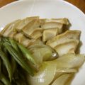 低カロ探検隊's cooksnap of when they made 麩と三度豆(いんげん)・玉ねぎの煮物♪.