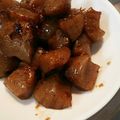 たぼーん's cooksnap of when they made こんにゃくの甘辛煮☆作り置き.