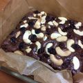unimaruko's cooksnap of when they made 簡単　チョコバナナブラウニー　.
