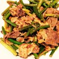 なむい's cooksnap of when they made ☆牛肉とにんにくの芽の甘辛炒め☆.