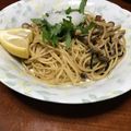 makemeat's cooksnap of when they made キノコたっぷり 和風ペペロンチーノ.