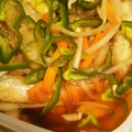 saorinlin's cooksnap of when they made 小魚の南蛮漬け.