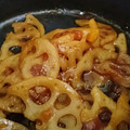 ゆきんこななこ's cooksnap of when they made 蓮根の梅おかかきんぴら♪.