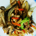 500k's cooksnap of when they made 早くて簡単！豚肉と白菜のオイスター炒め♪.
