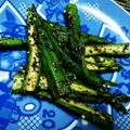 プン子ちゃん's cooksnap of when they made オクラのごま和え.
