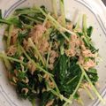 あゆ♡0831's cooksnap of when they made 水菜とツナの和え物.