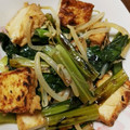 ゆずっこmama's cooksnap of when they made ☆小松菜と厚揚げのオイマヨ炒め☆.
