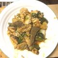 クック8N4RMO☆'s cooksnap of when they made 豚肉とコンニャクと野菜のピリ辛炒め　.