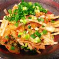 ぴぃー子's cooksnap of when they made ☆とっても簡単！大根キムチサラダ☆.