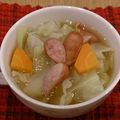 みゆwaco 's cooksnap of when they made ズボラな冷蔵庫の残りもの野菜スープ☆.