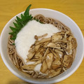 ちゅん・e・'s cooksnap of when they made 温かい～♡とろろときのこのお蕎麦.