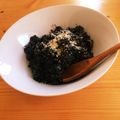 yukky0717's cooksnap of when they made 簡単！パスタソースでイカスミリゾット☆.