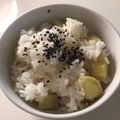 野ノハナ's cooksnap of when they made ❄︎簡単❤️美味しいさつまいもご飯❄︎.