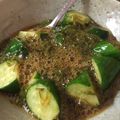 asacobon's cooksnap of when they made 簡単！朝食に！キュウリとめかぶの酢の物.