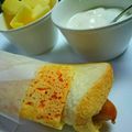 40310's cooksnap of when they made 食パン♡レンジで簡単カリカリチーズドッグ.