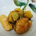 acquastone's cooksnap of when they made 鶏胸肉とさつまいものテリテリ焼き♪.