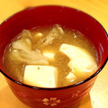 ChunChun☆≡'s cooksnap of when they made 簡単コクうま〜☆舞茸バターごまみそ汁！.