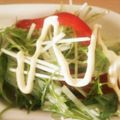 クックHB0OYQ☆'s cooksnap of when they made 水菜とパプリカのシンプルサラダ.