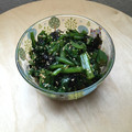 fu_ko☆'s cooksnap of when they made ✩小松菜と韓国海苔の胡麻和え✩.