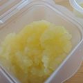 うね子ちゃん's cooksnap of when they made レンジで1分！離乳食中期に角切りリンゴ.