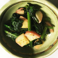 あんころんぬ's cooksnap of when they made 蒲鉾とほうれん草の醤油炒め♪.