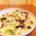 Nami3cook's cooksnap of when they made ナスとアボカドと卵のチーズ焼き.