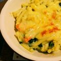 ★ｺｯﾍﾟﾘｱ★'s cooksnap of when they made 簡単時短♡サーモンとほうれん草のグラタン.