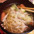 クックCAD4PD☆'s cooksnap of when they made 野菜とウインナーのコンソメスープ.