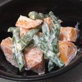 クックBX8C1S☆'s cooksnap of when they made 柿の簡単秋サラダ.