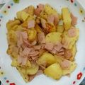 raigetu's cooksnap of when they made ＊じゃがベーコンのマヨネーズ炒め＊.