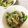 マダムキュリー's cooksnap of when they made レンジで小松菜とエノキダケの梅肉小鉢.