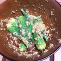 pen313's cooksnap of when they made オクラの胡麻和え.