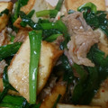 かりもも's cooksnap of when they made 豚肉と厚揚げの甘味噌炒め.