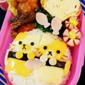 トニー・スターク's cooksnap of when they made お弁当 キャラ弁♡ねこちゃん 幼稚園.