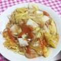 ともとがーす's cooksnap of when they made 簡単！ランチや夜食に♪あんかけ焼きそば！.