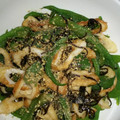 紅茶とチーズケーキ's cooksnap of when they made レンジでピーマンとちくわの塩昆布和え.