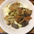 クック8N4RMO☆'s cooksnap of when they made 高野豆腐とキャベツの生姜醤油炒め.