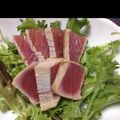 ノドアメイカガ's cooksnap of when they made まぐろのたたきサラダ.