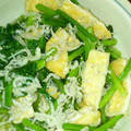クックN2W8IK☆'s cooksnap of when they made 簡単！ほうれん草と油揚げとじゃこのお浸し.