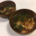 papikun's cooksnap of when they made キムチの素でキムチ卵スープ.